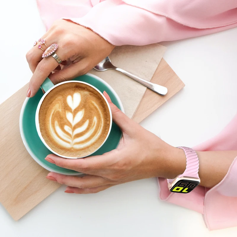 9Colors Sports Silicone Watch Strap For Apple Watch Band 44/45/42Mm, 41/40/38Mm Smart Accessories Iwatch Series 8 Ultra 7Se3564