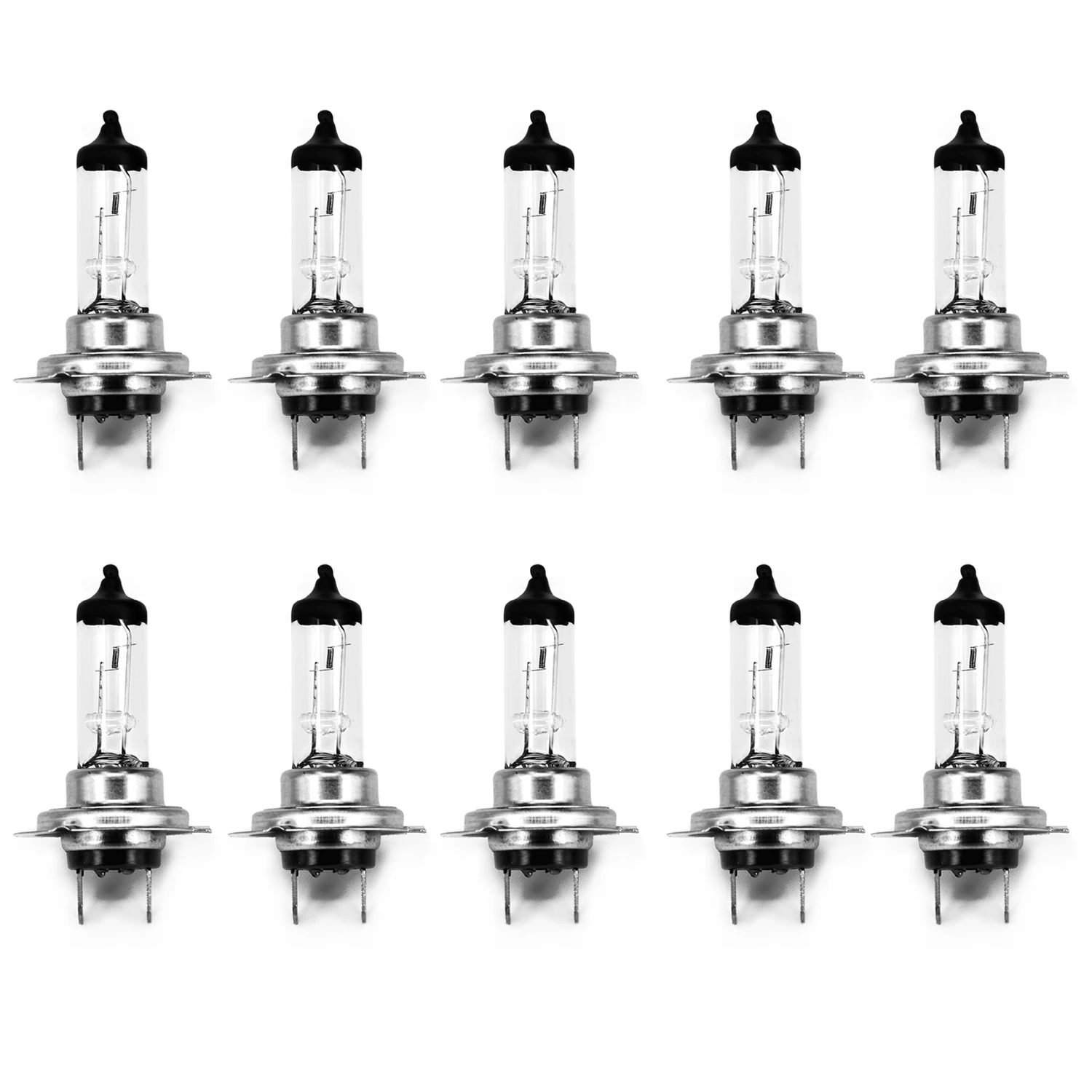 

10Pcs Set 12V Car H7 Xenon Headlight 55W 4300K Halogen Light Lamp Bulbs Car Light Automobiles Parts Replacement