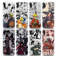 naruto anime clear phone case for samsung a70 a70s a40 a50 a30 a20e a20s a10 a10s note 8 9 10 plus lite 20