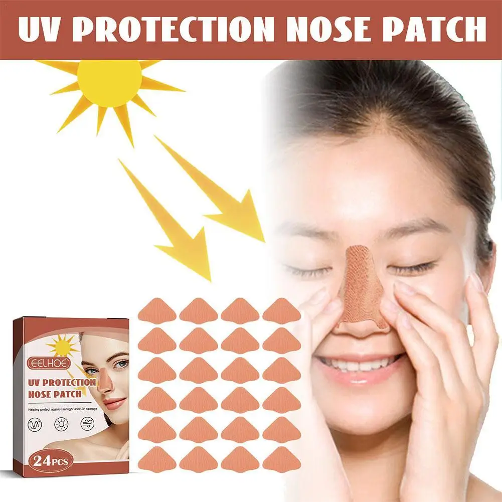 

Sunscreen Nose Patch Skin Care Facial Sunscreen Whitening Anti-UV Long Lasting Stickers Breathable Patch for Women