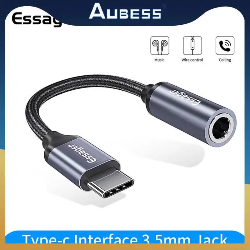 

Typec Interface Type-c Secure Data Cable Control Fast Charging Groundline Mobile Phone Wire Conversion Line No Noise Portable