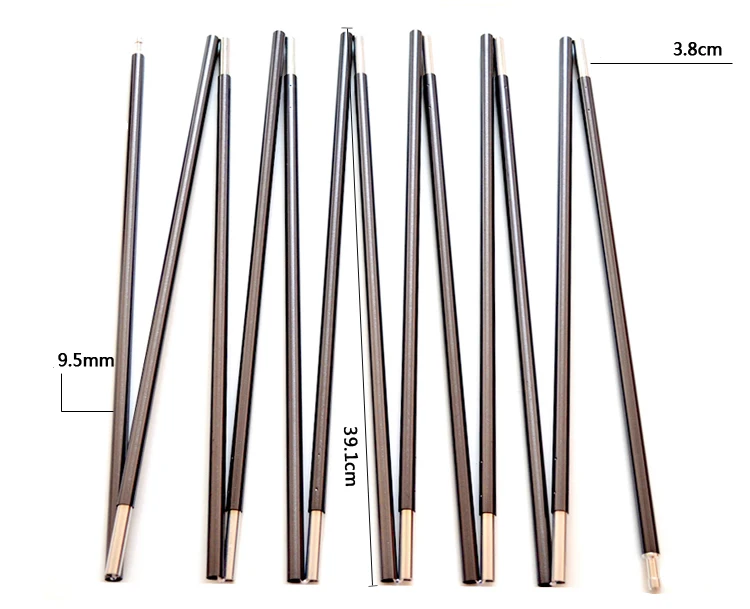 

1Pc 9.5mm 4.28M 4.63M 4.98M Aluminum Alloy Tent Pole Outdoor Camping Tent Pole Alloy Tent Rod 3-4 Person Tent Accessories