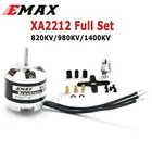 EMAX XA2212 2212 820KV980KV1400KV 2-3S бесщеточный двигатель для многовинтового самолета на дистанционном управлении APC 8040 8060 9060 1047 1147