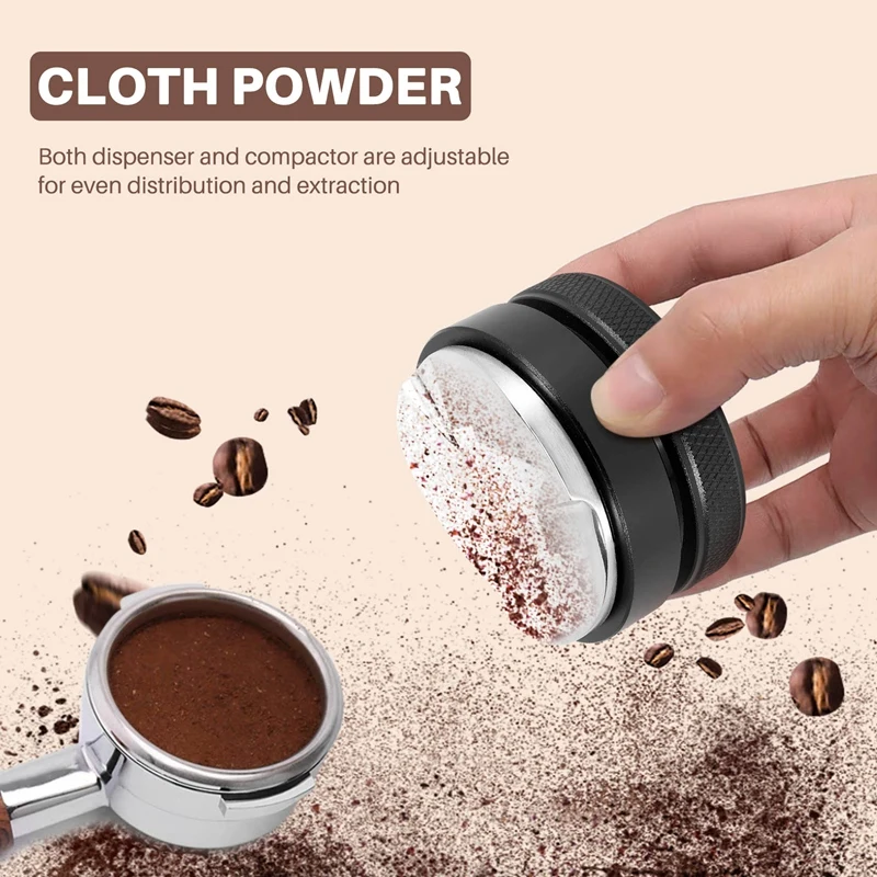 Дистрибьютор для кофе эспрессо 304 из нержавеющей стали инструмент выравнивания