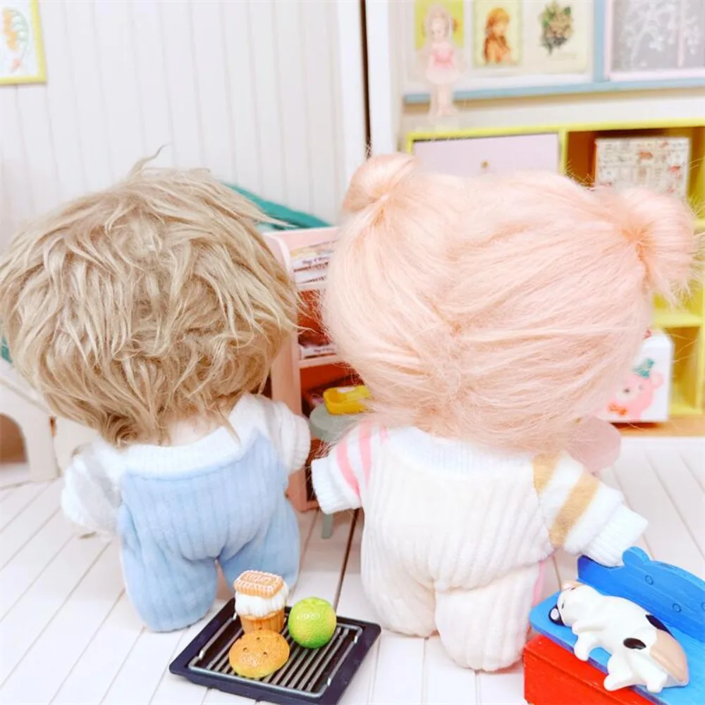 Платье 10 см хлопковая кукольная одежда комбинезоны костюм для ползания куклы со