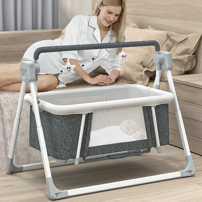 For Newborn Infant With Remote Control & Soothing Music