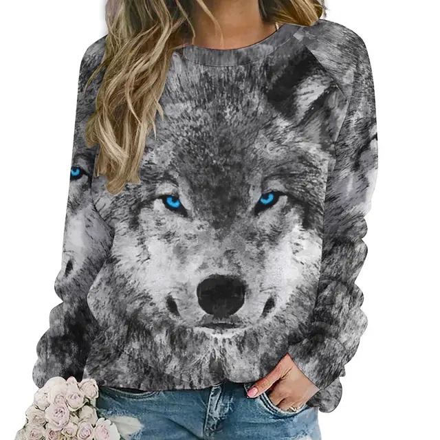 куртка волки женская