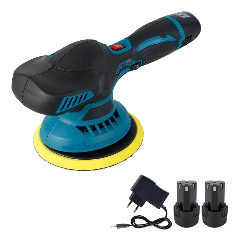 Беспроводной полировальный аппарат для автомобиля 12 В на батарейках