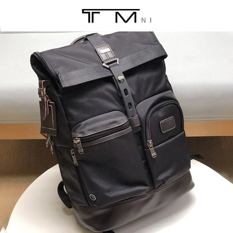 222388 ballistic nylon men's backpack business leisure computer backpack high capacity travel bag
