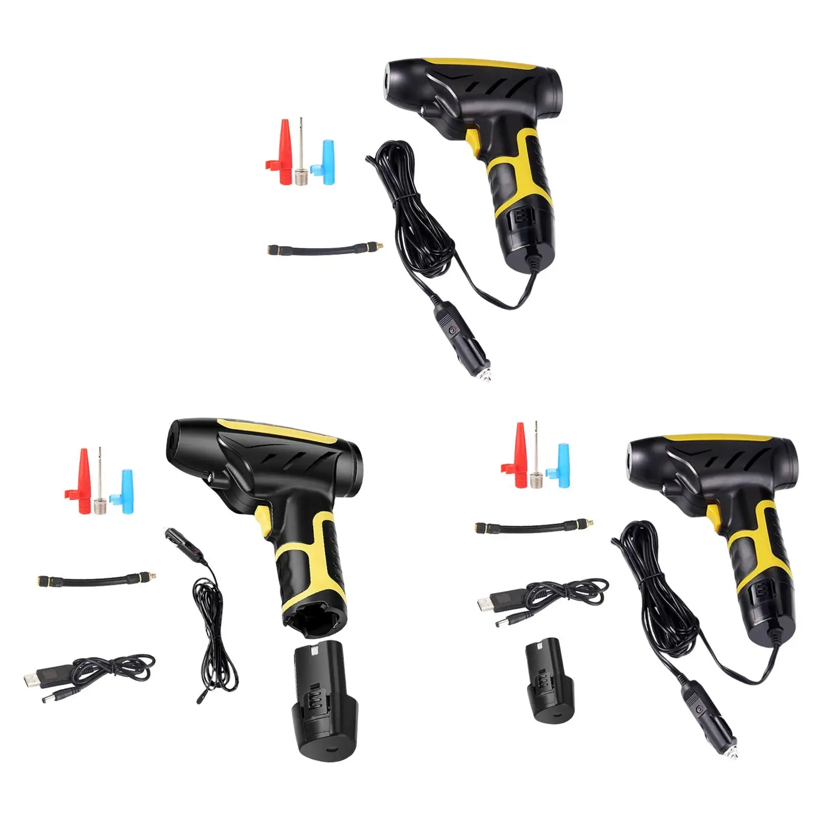 

Auto Air Compressor Electric Tyre Inflator for Vehicles Basketball