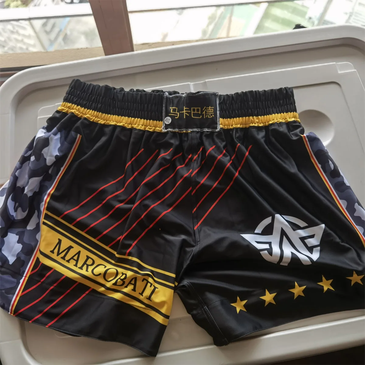 Large Size Muay Thai Pants Loose Boxing Shorts Martial Arts Fighting MMA Training Trousers Sanda Thai Short Taekwondo Trousers