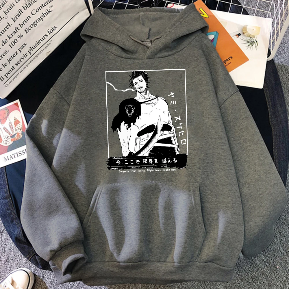 

Свитшот мужской с японским аниме-принтом манга, повседневные худи в стиле Харадзюку, модные флисовые пуловеры, спортивная одежда, осень