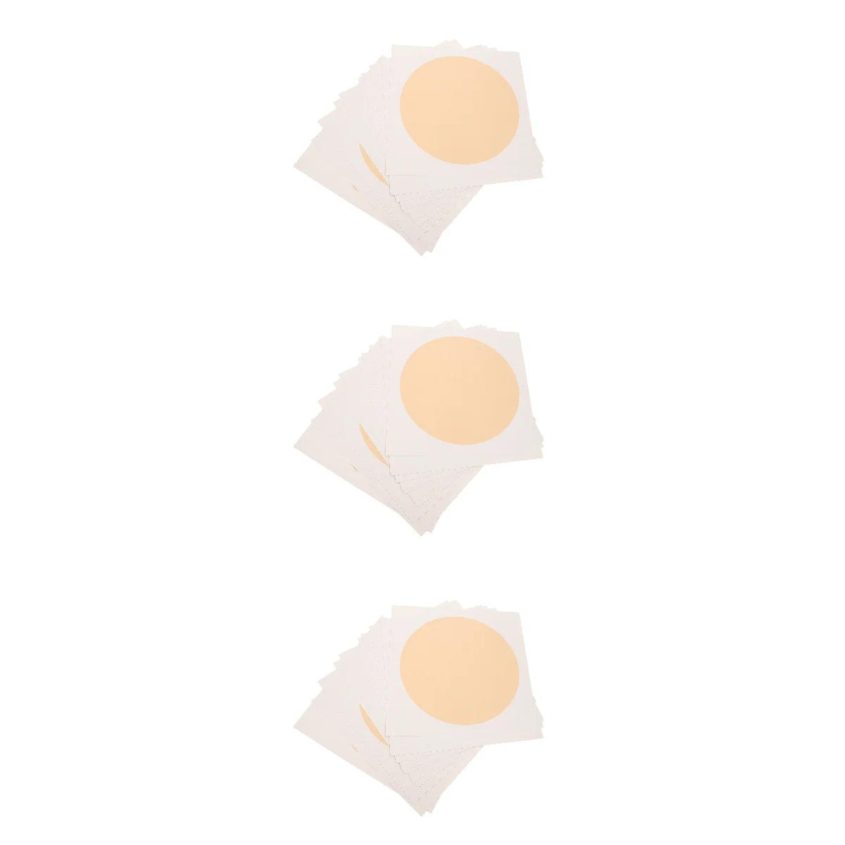 

30 Sheets Practice Rice Paper Round Papers for Chinese Painting And Calligraphy