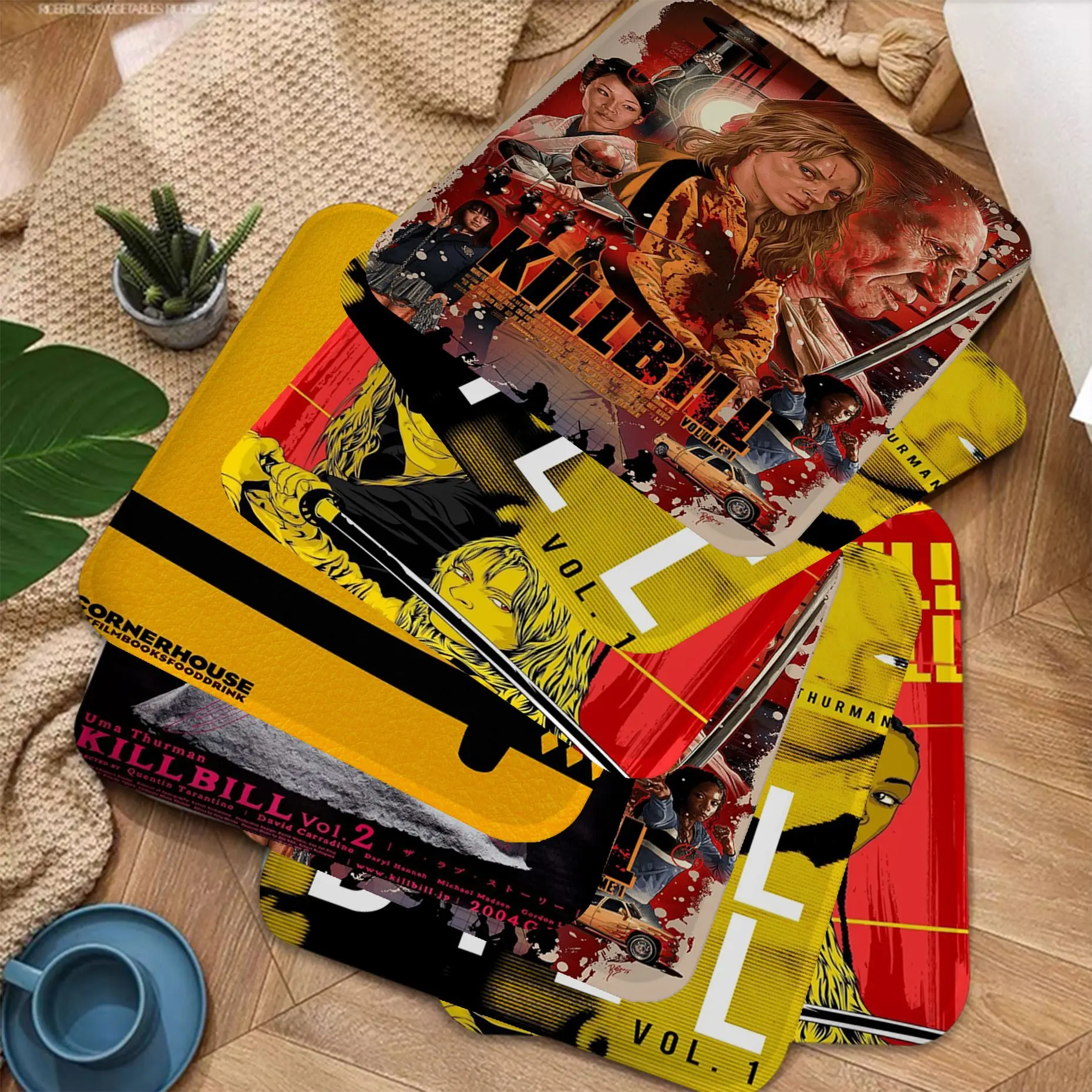 

Classic Movie Kill Bill European Dining Chair Cushion Circular Decoration Seat For Office Desk Sofa Decor Tatami