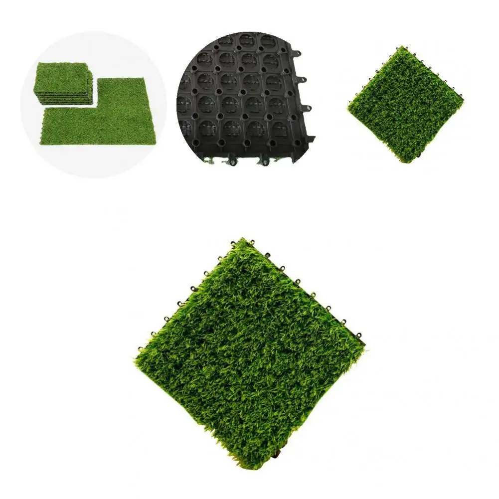 

Simple Operation Practical Artificial Grass Turf Rug Outdoor Garden Ornament for Patio