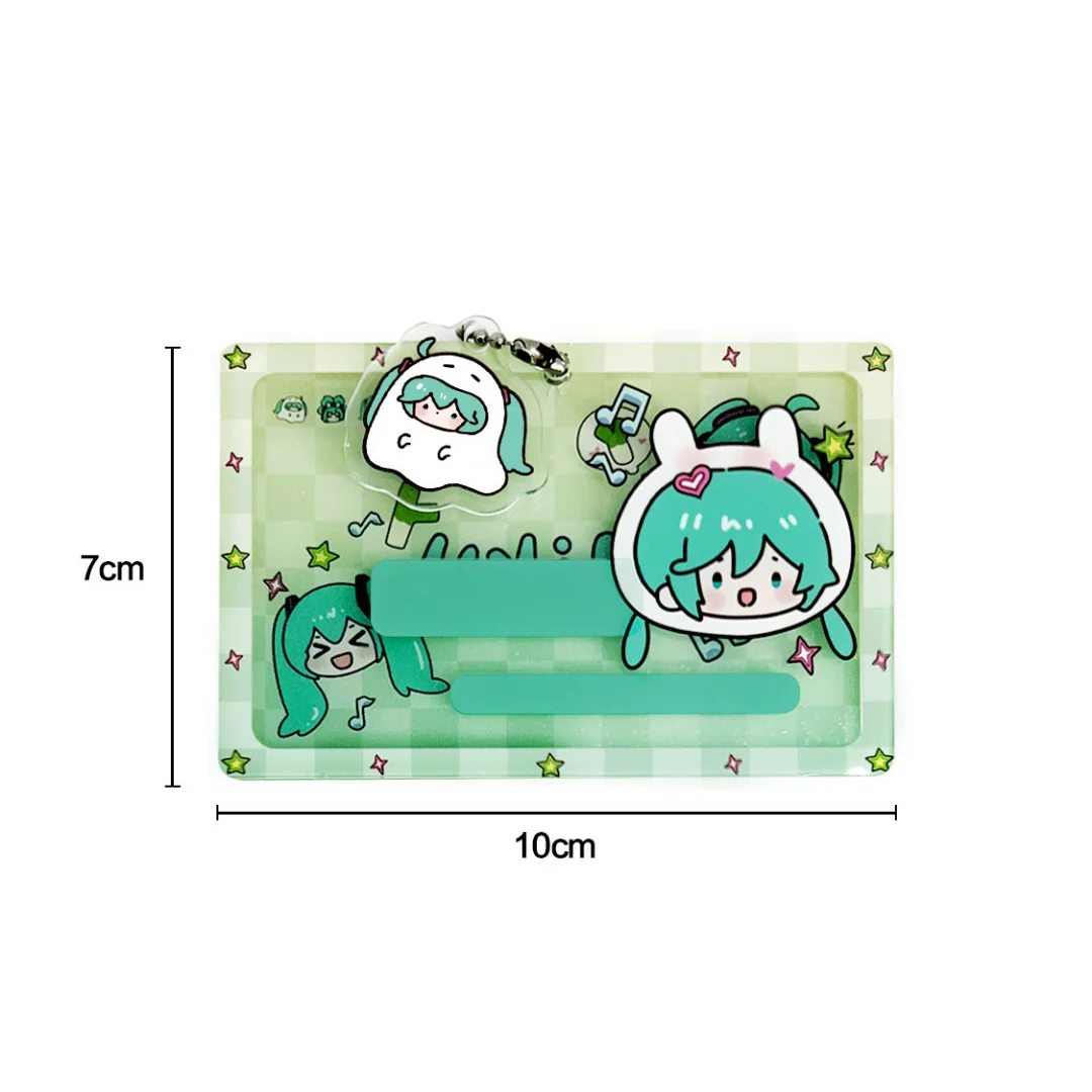 Портативный Аксессуар Hatsune Miku для студенческой карты ободковое кольцо