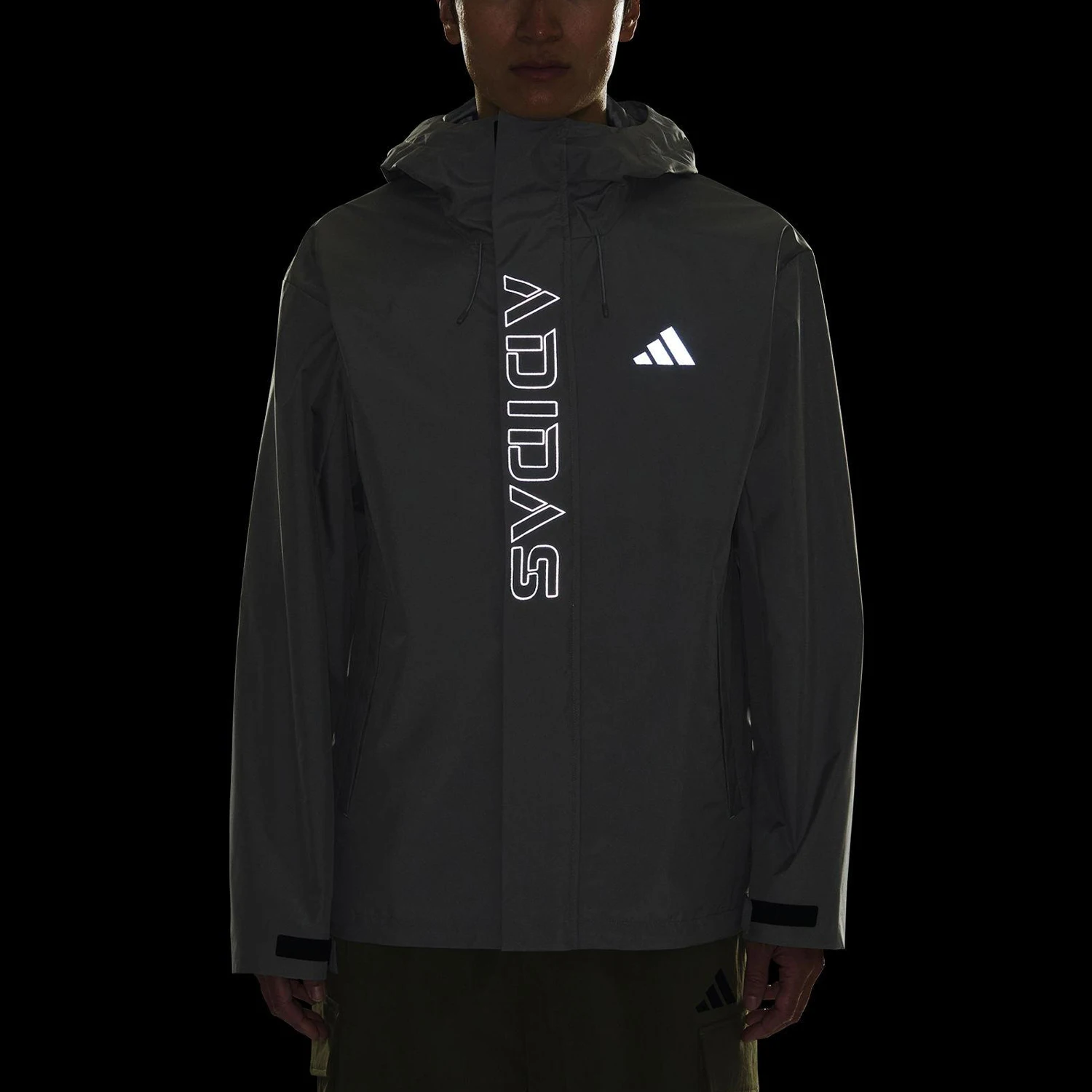 Фото Оригинальная теплая тканая куртка с капюшоном Adidas V WV JKT для мужчин и женщин KF5232 №4