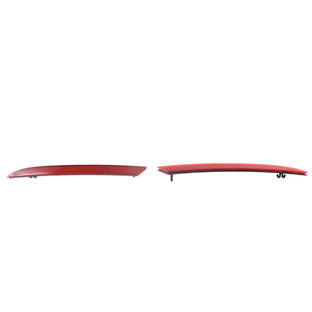 

2Pcs Red Lens Rear Bumper Reflector Lenses For Ford Mustang 2018-2022 Car Accessories High Quality Durable Rear Bumper Reflector