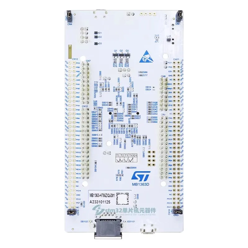 Фото NUCLEO-H755ZI-Q Отладочная плата STM32 Nucleo-144 с микроконтроллером STM32H755ZI, SMPS, поддерживает подключение Arduino, ST Zio и morpho. №2