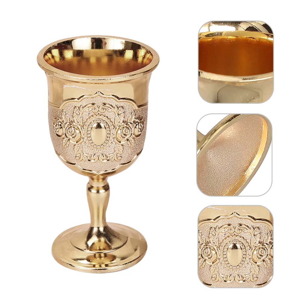 Золотой бокал винтажные бокалы для мартини красный держатель виски королевская