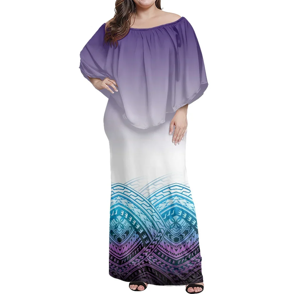 Модное женское платье полинезийская этническая одежда Самоа Фиджи Гаваи Тапа