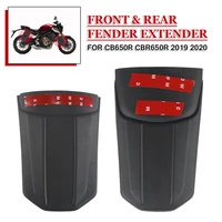 front rear fender mudguard extender for honda cbr650r cb650r 2019 2020 2021 cb cbr 650 r motorcycle mud splash guard extension