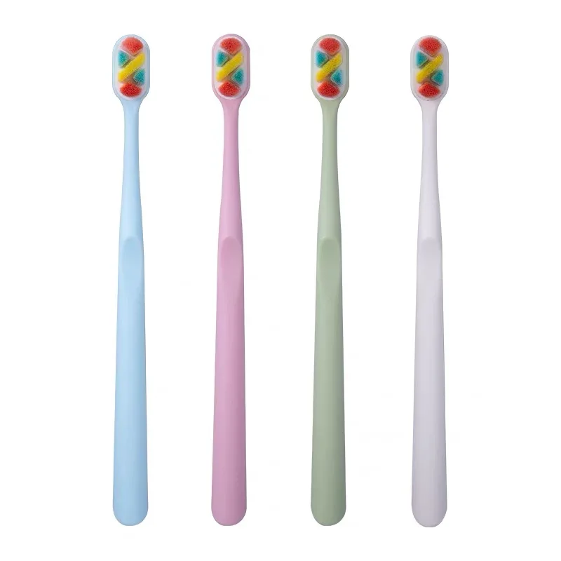 

Sdattor 10000 Bristles Toothbrush Soft Hair Household Small Head Ultra-fine Soft Pregnant Women Adult Ladies and Men Special Cou