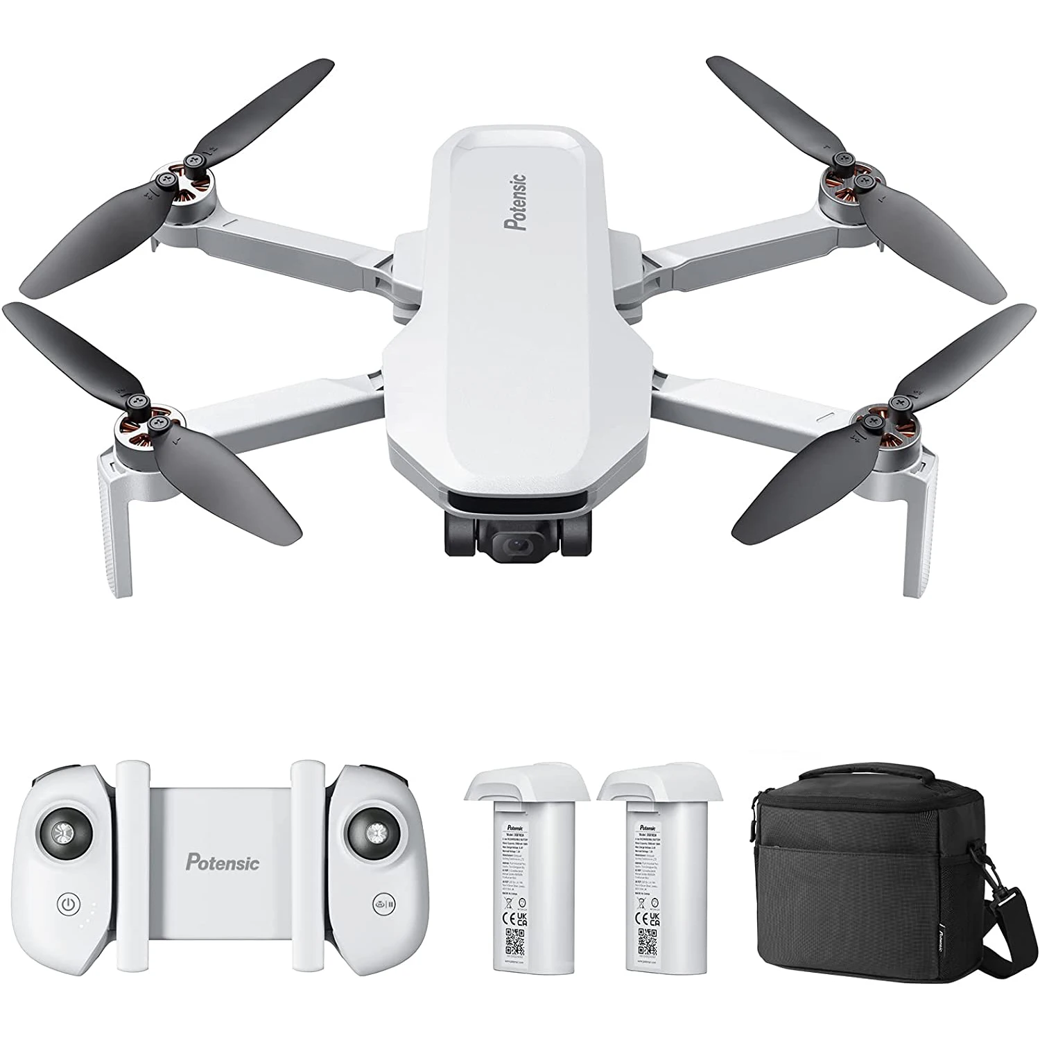 Potencisic-Mini Dron con cámara 4K para niños, con Control remoto...