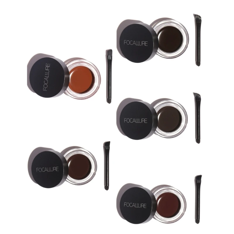 

Стойкая помада для бровей помогает заполнить брови коричневая водостойкая износостойкая формула 24 часа