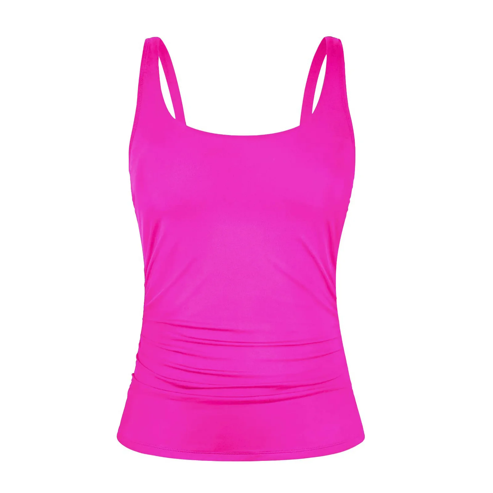 Женский купальник без рукавов с аппликациями Танкини Черный хлопок Полиэстер