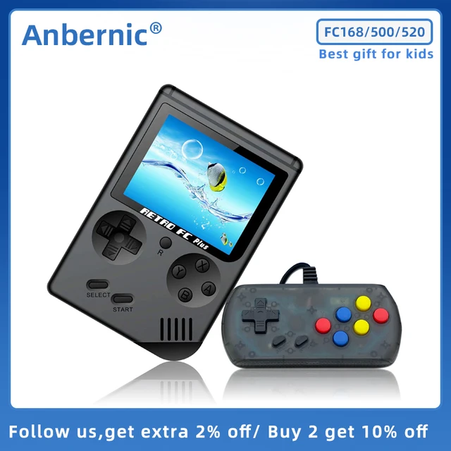 ANBERNIC 500/520 IN 1 Retro Video Game Console Handheld Game Portable Pocket Game Console Mini Handheld Player for Kids Gift TV 1