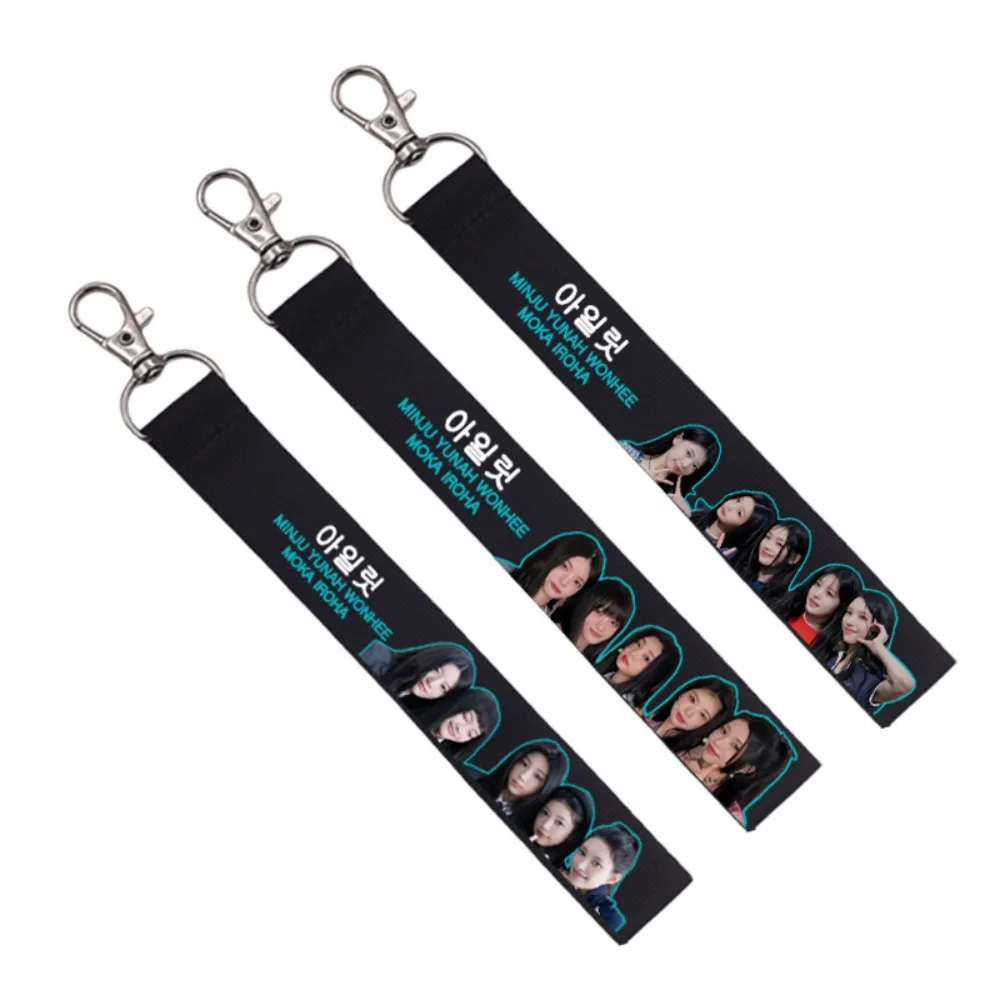 Шнурок для телефона Kpop ILLIT с именем Wohee Minju нейлоновый шнурок подвеской брелок