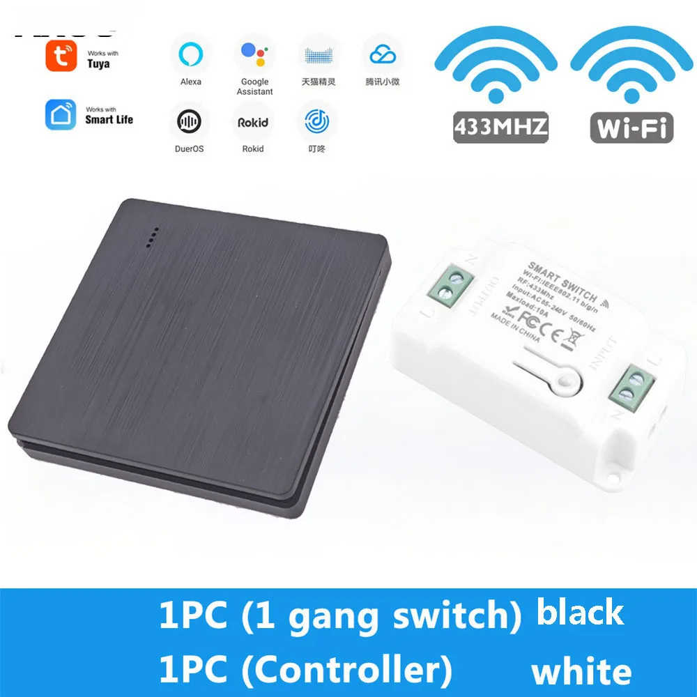 Беспроводной выключатель Szaoju RF433MHz