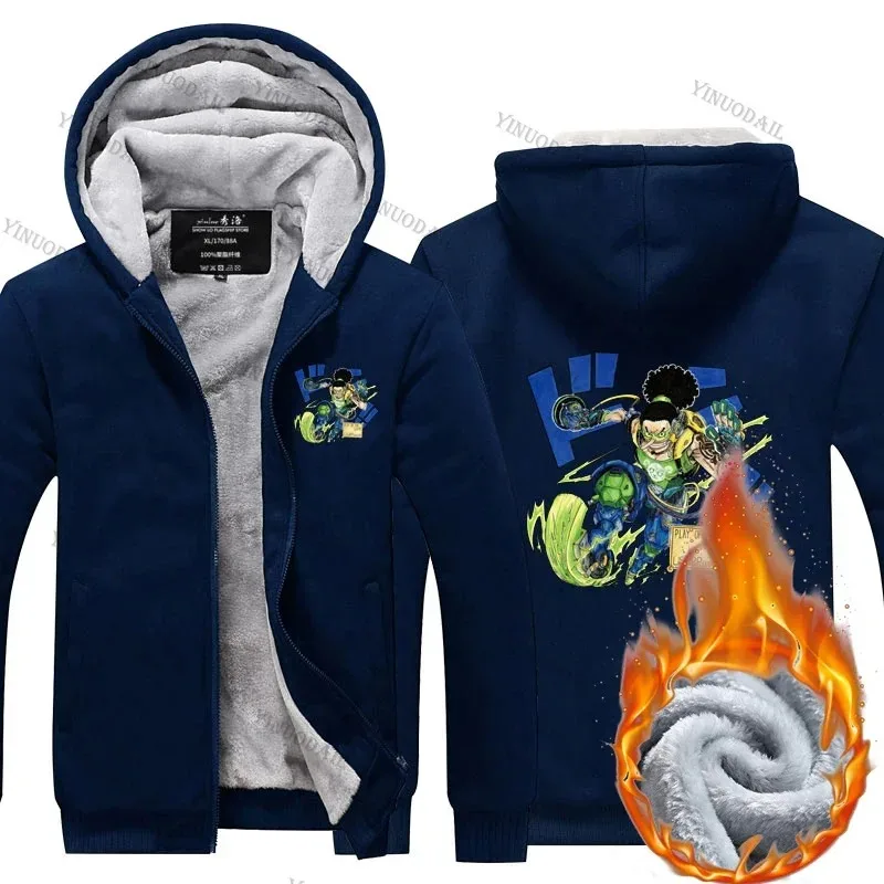 Эдвард Ньюгейт Ace Law One P толстая толстовка с капюшоном светящаяся Зоро аниме