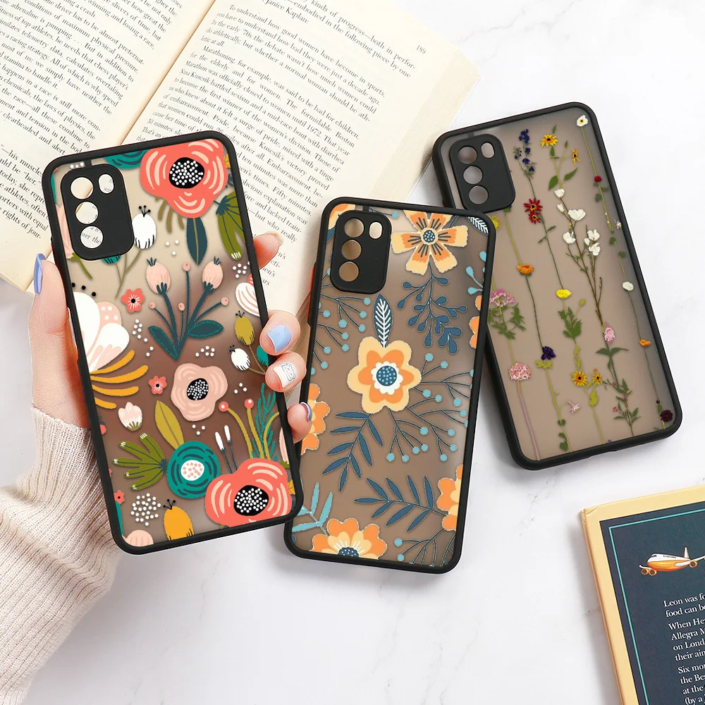 

Vintage Flower Case For iPhone 11 12 13 Pro Max Funda iphone 7 8 Plus SE 2 3 6 6s X XS Max XR 13 Mini 11Pro 12 Case Shockproof