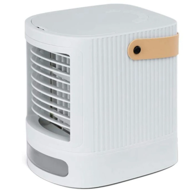 

Air Cooler,Personal Desk Fan 3 In 1 Small Evaporative Coolers,Humidifier,Purifier With 3 Fans Speeds,For Office Bedroom
