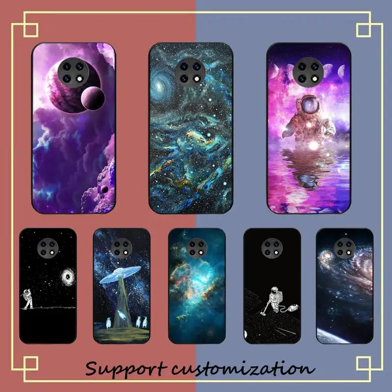 

Printed Space Phone Case For Redmi Note 8A 7 5 Note8pro 8T 9Pro Coque for note6pro Capa