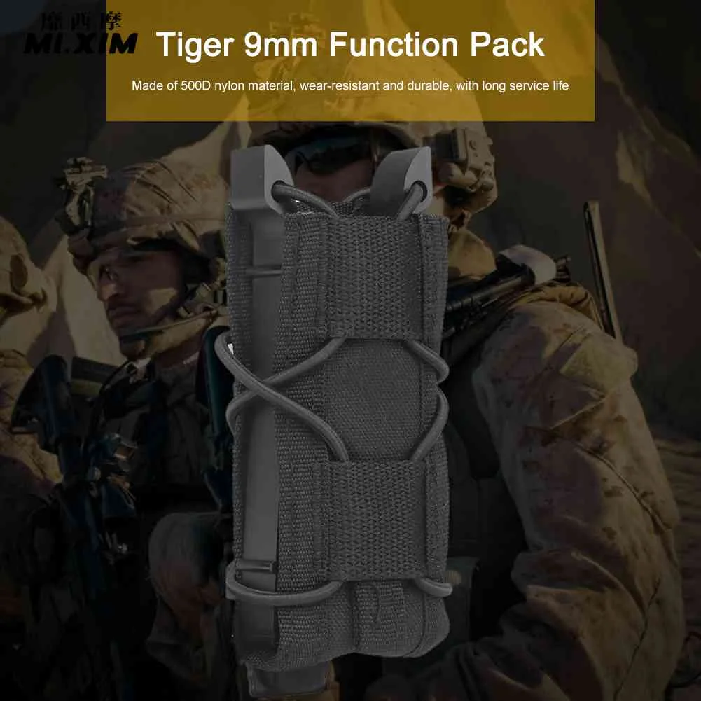 

Magazine Pouch Torch Holder Portable Outdoor Molle Flashlight Pouch Torch Holder Case for Hiking Climbing Hunting Accessories