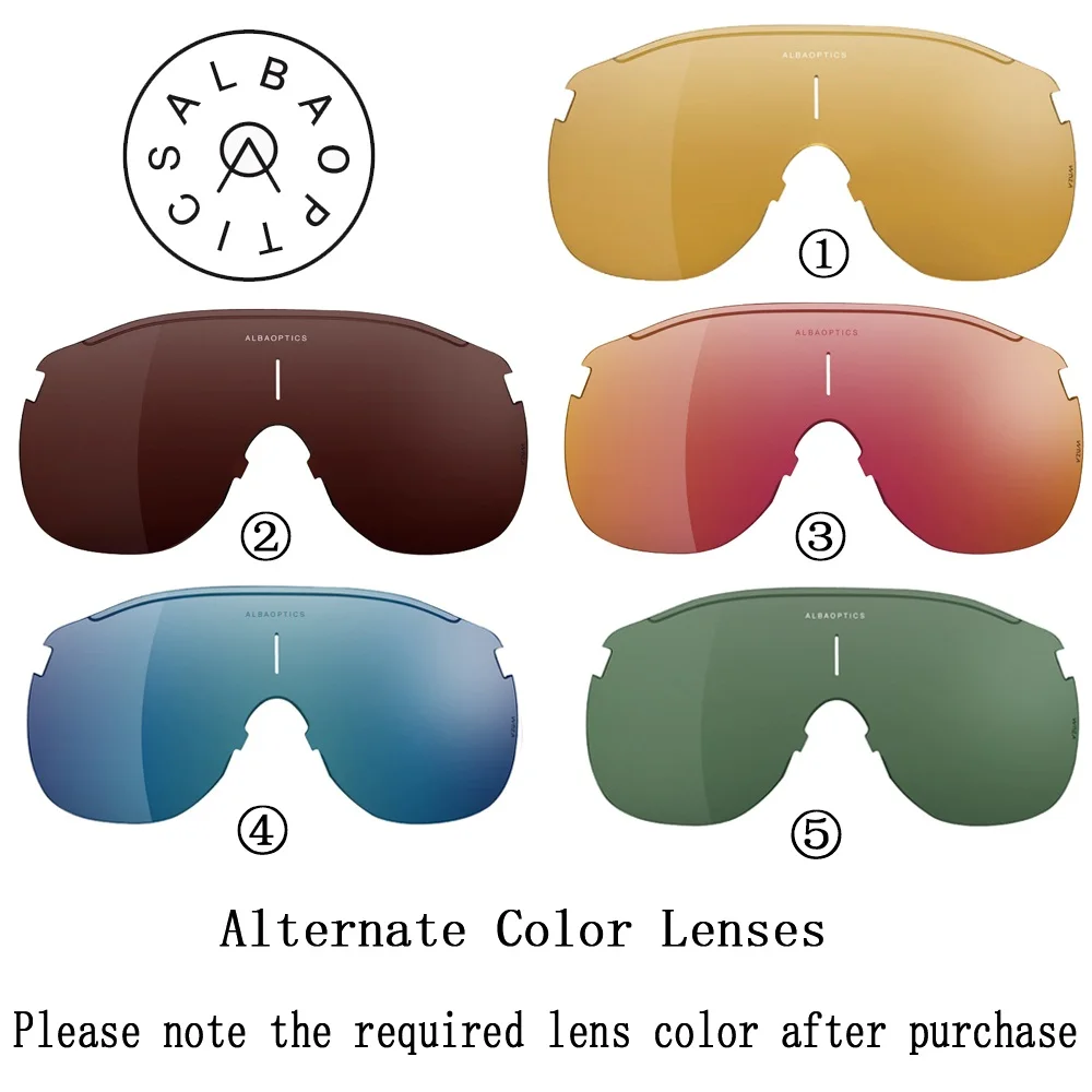 

ALBA OPTICS spare lens Outdoor sports polarized lenses Cycling Sunglasses Photochromic Lenses Multi-color optional Cheap
