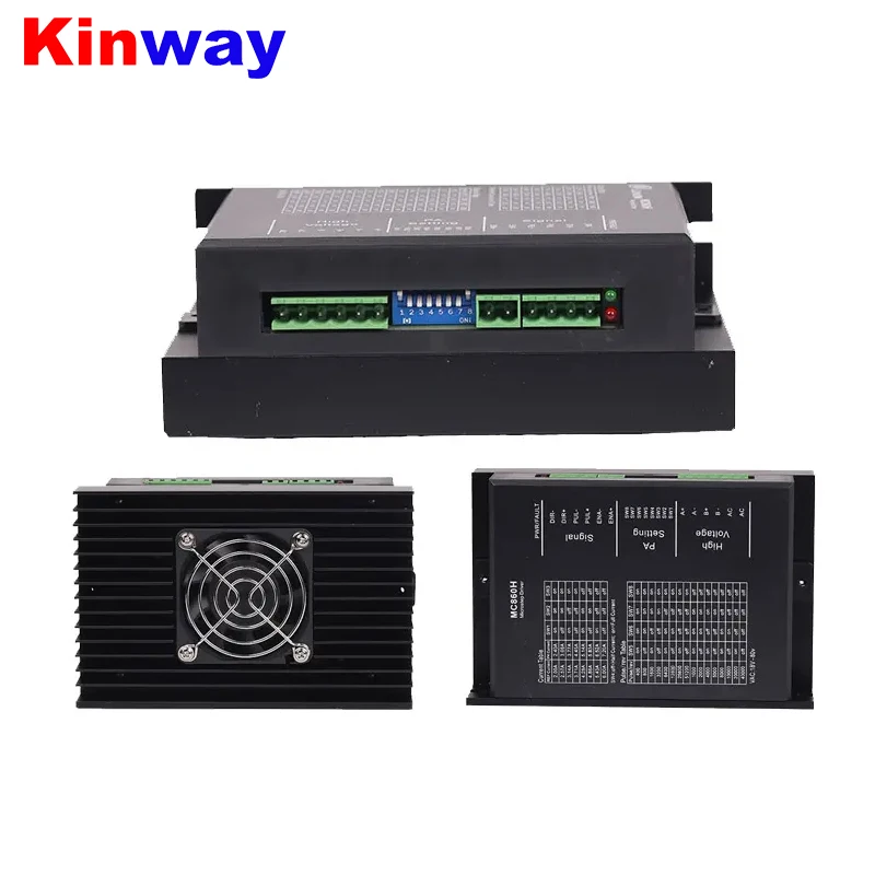 Двухфазный гибридный цифровой шаговый двигатель Kinway MC860H с Драйвером