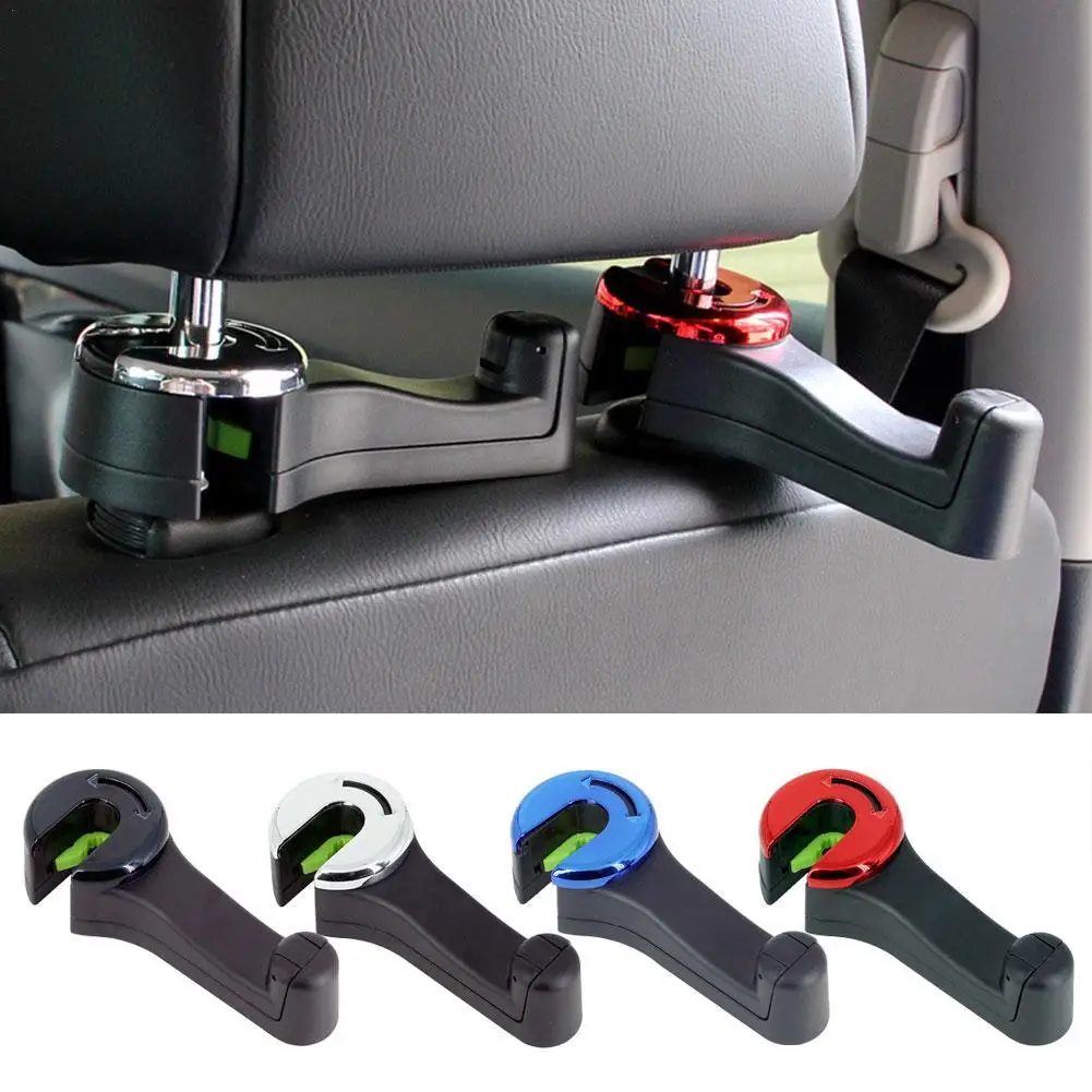 

Универсальная вешалка на заднее сиденье автомобиля, крючок-держатель для телефона, крючок на подголовник для сумки, сумочки, кошелька, одеж...