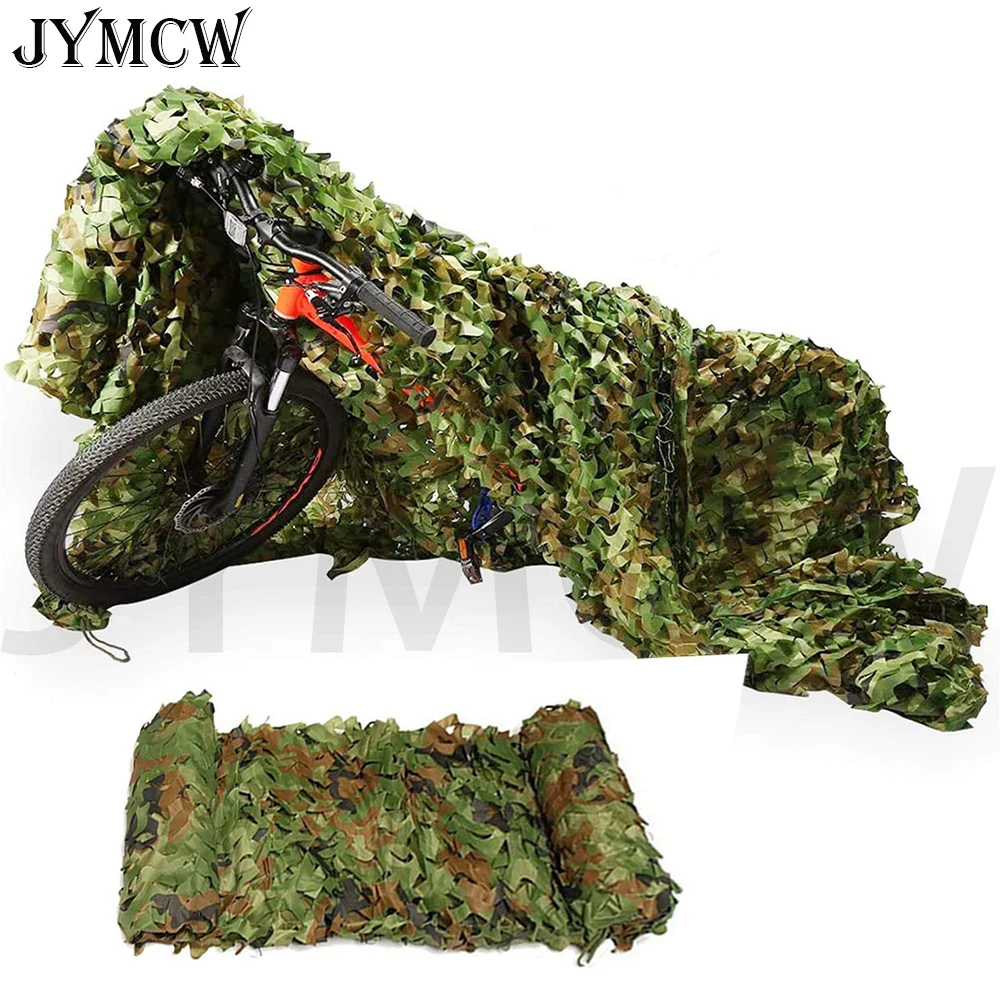 

Camouflage Net, Hunting Concealment Net, Woodland Army Training Ground Shade Net, Car Cover, Fence Net, Patio Garden Awning