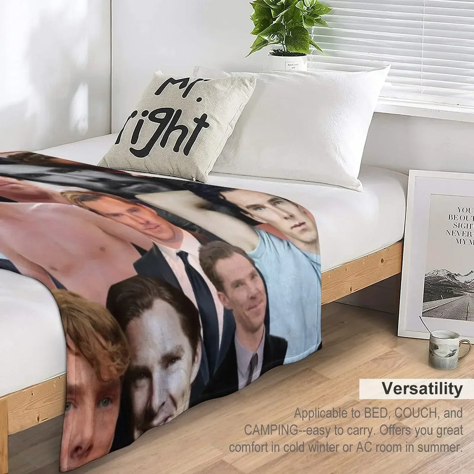 Фотоколлаж Бенедикт Камбербач одеяло термобелье для путешествий тонкие