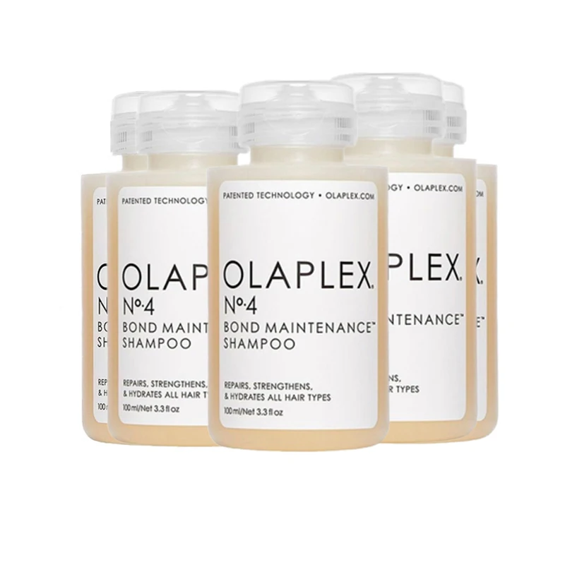 

5PCS Olaplex No.4 Hair Shampoo Repair Hair Structure Smoothness Moisturizing Improve Damaged Frizz Splits Ends Hair Care 100ml
