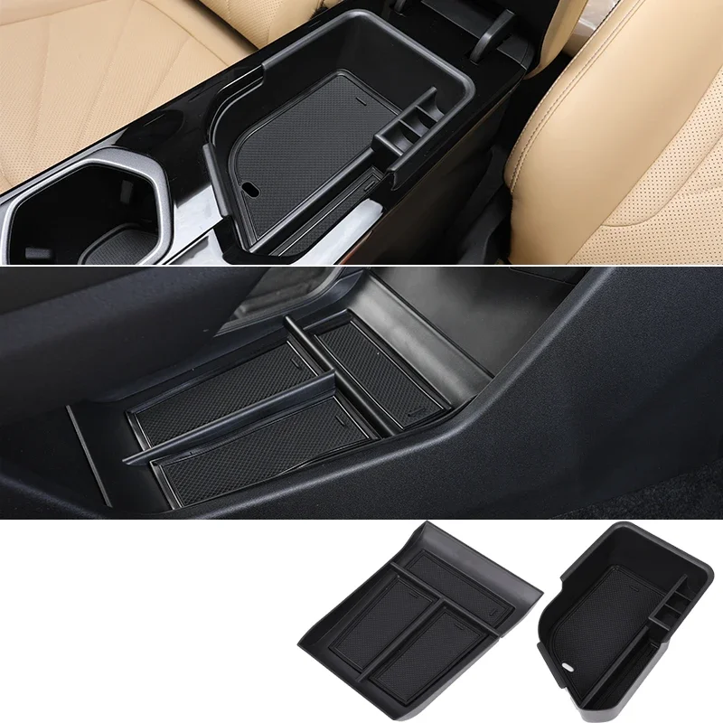 Для Geely Atlas II 2024 2025 Starray 2023, органайзер для автомобиля под центральной консолью, ящик для хранения в подлокотнике, автоаксессуары