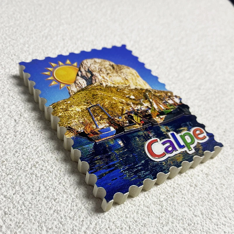 Сувениры Karpe Port World для культурного туризма украшения кухни 3D магнитные наклейки