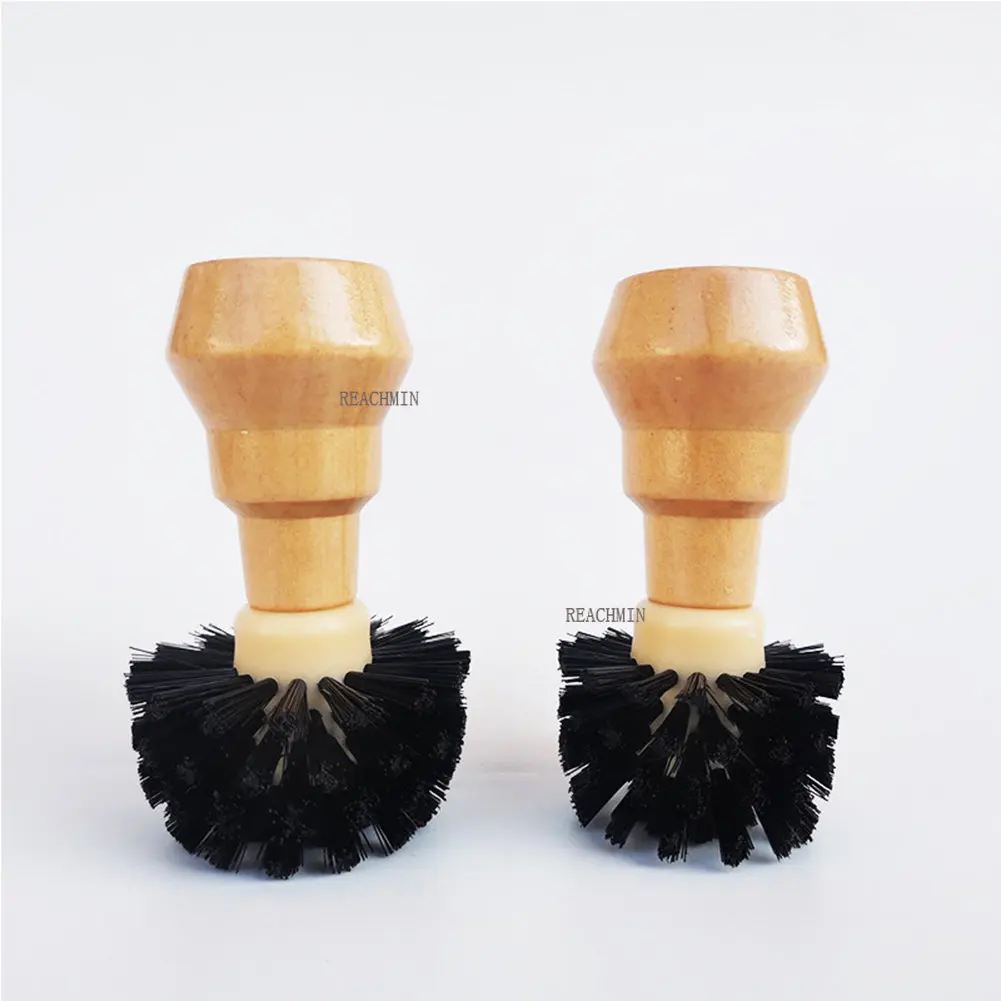 

1PCS 51/58mm Solid Wood Handle Coffee Machine Powder Bowl Cleaning Brush Tea Espresso Makers Coffee Kitchen Dining Home