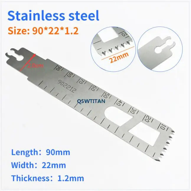 

Ветеринарное лезвие пилы, ширина по индивидуальному заказу 2,0 см