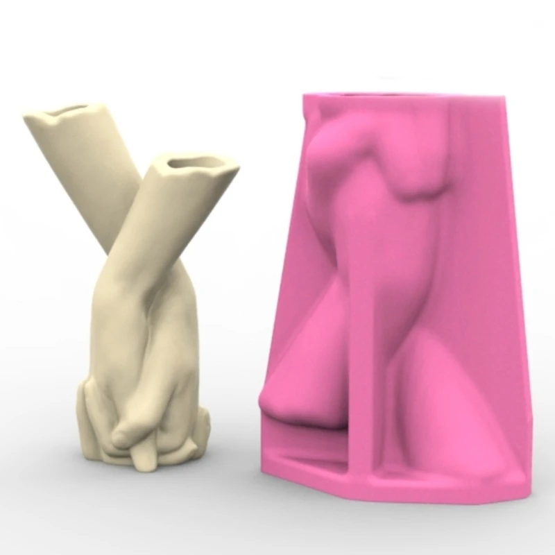 652F Универсальная силиконовая форма для цветочных горшков легко извлекаемая из