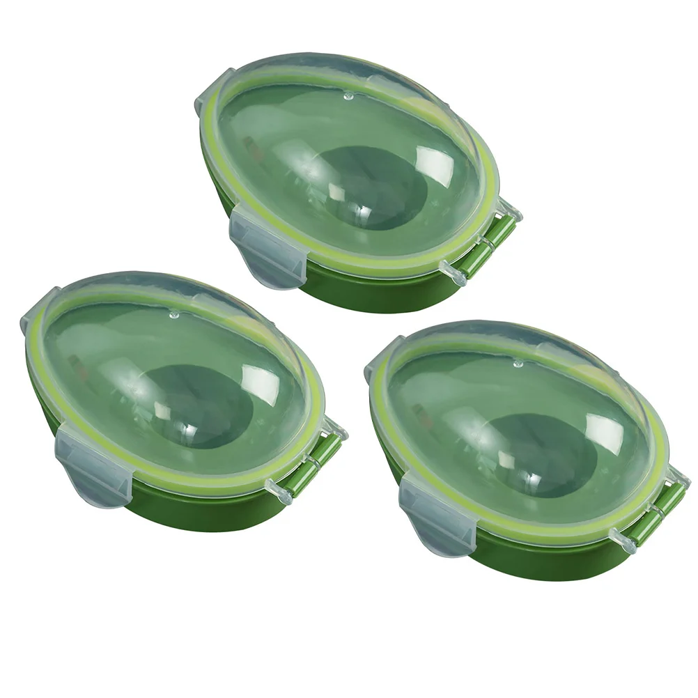 

Avocado Keeper Saver Fruit Vegetable Holder Storage Container Fridge Containers Onion Garlic Refrigerator Lemon Tomato Organizer